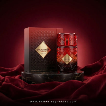 Golden Elixir Crimson by Riiffs | Extrait de Parfum for Unisex (100ml)