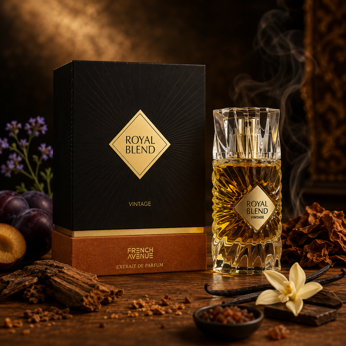 Royal Blend Vintage Perfume Extract 100ml - French Avenue - Ahmed Fragrances