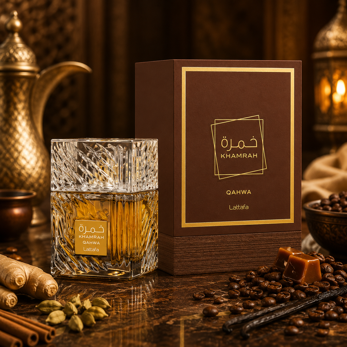 KHAMRAH QAHWA100 ML EDP - Lattafa