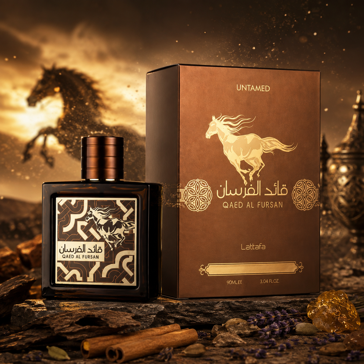 QAED AL FURSAN UNTAMED 90 ML EDP - Lattafa