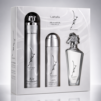 GIFT SET MAAHIR LEGACY 3 IN 1  - Lattafa