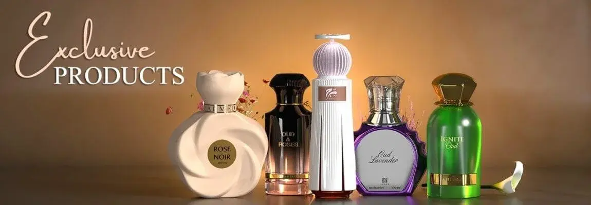 Exclusive Products Fragrance Banner