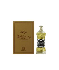 Dehn Al Oud Hindi Seufi 3ML by Ahmed Al Maghribi in premium glass bottle with elegant packaging